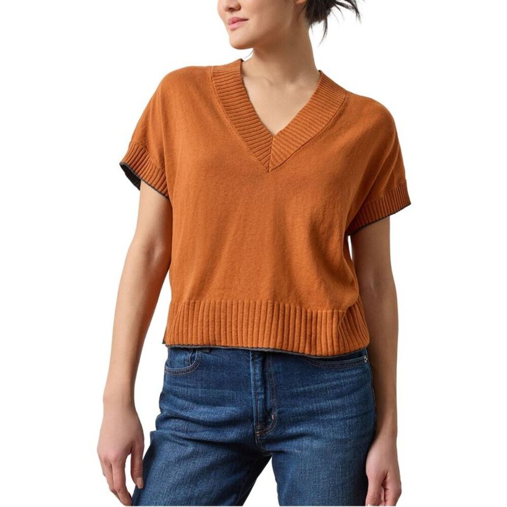Lilla P Womens  V-Neck Pullover Sweater